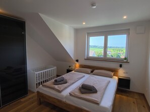 3 chambres, lit parapluie, Wi-Fi gratuit, draps fournis