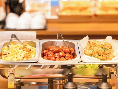 朝食ビュッフェ