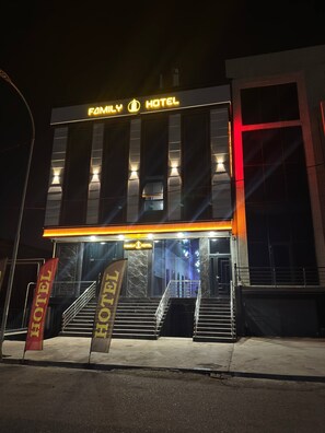 Fachada de la propiedad