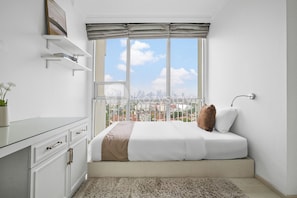 Appartement, 3 chambres, vue ville | Fer et planche à repasser, Wi-Fi gratuit