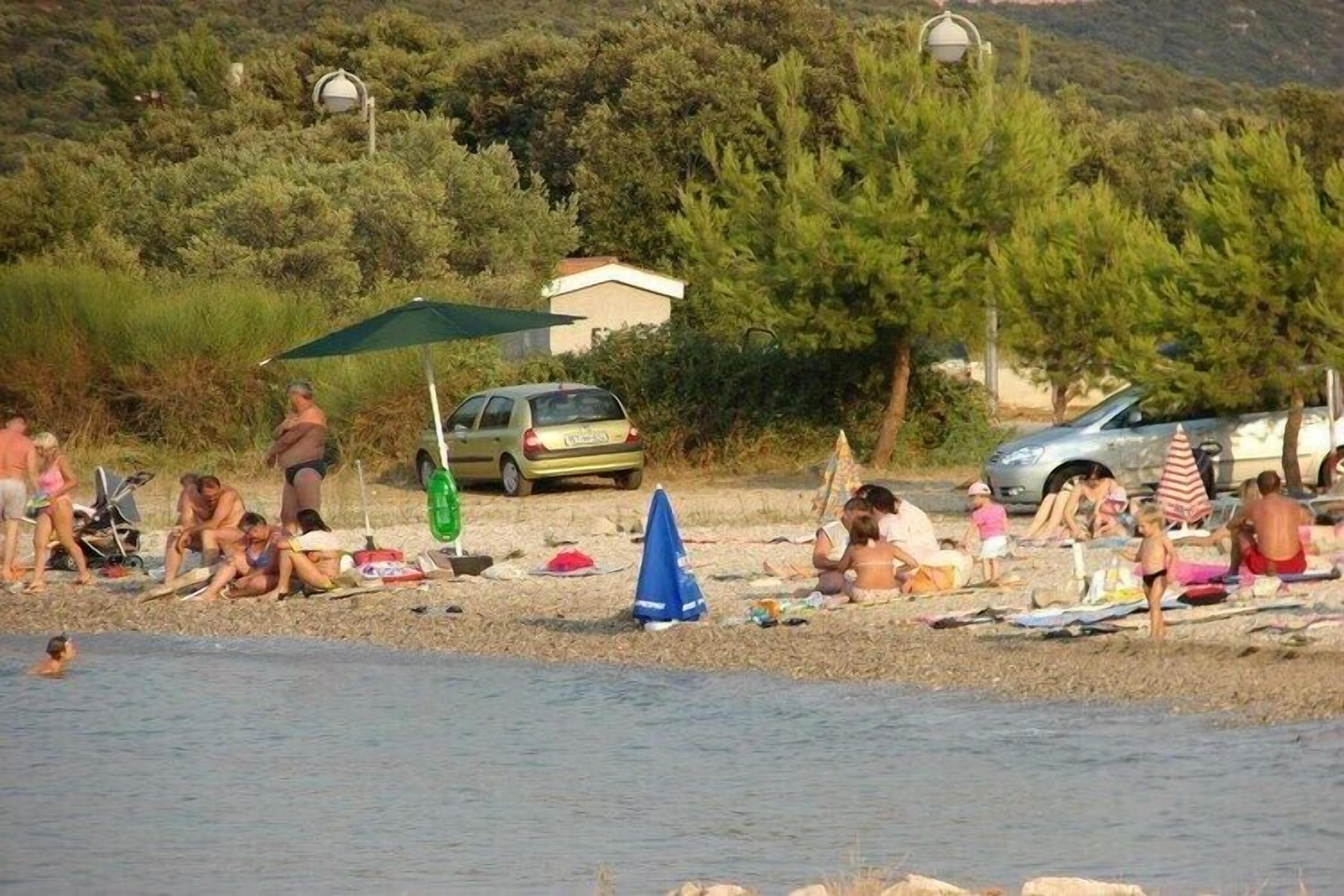 Na praia 
