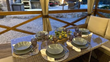 Restaurante al aire libre