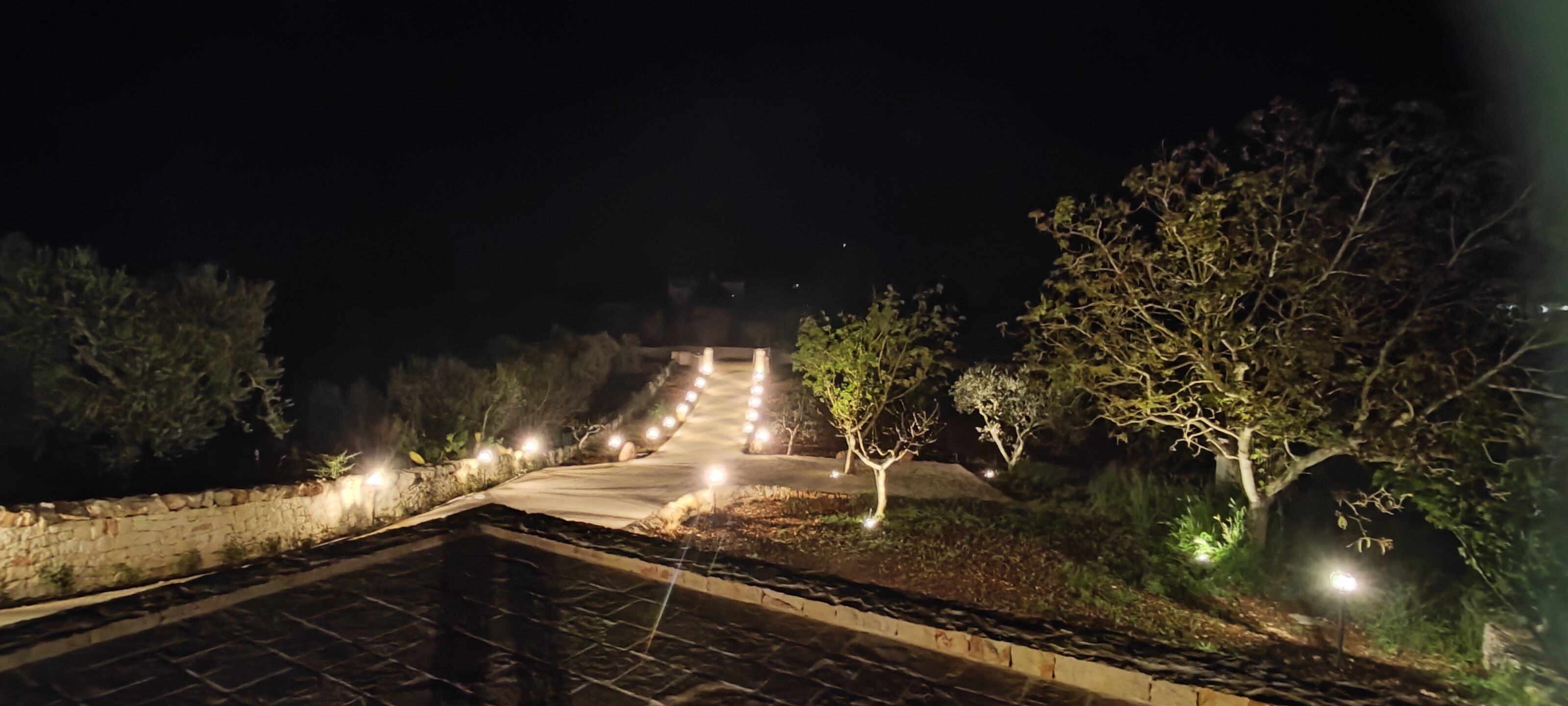 Overnatningsstedets område