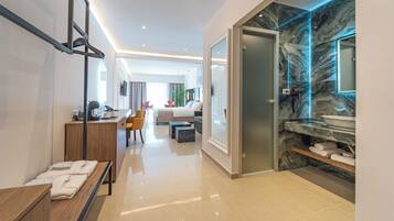 Minibar, in-room safe, blackout curtains, soundproofing