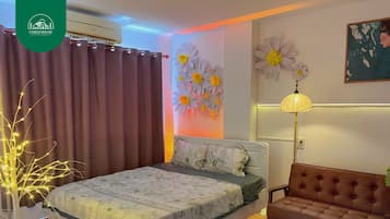 Estúdio luxo | Wi-Fi de cortesia, roupa de cama