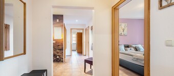 Appartement de vacances 'Wacholder 3' avec balcon et Wi-Fi