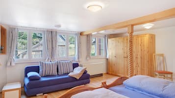 3 chambres, Wi-Fi gratuit, draps fournis