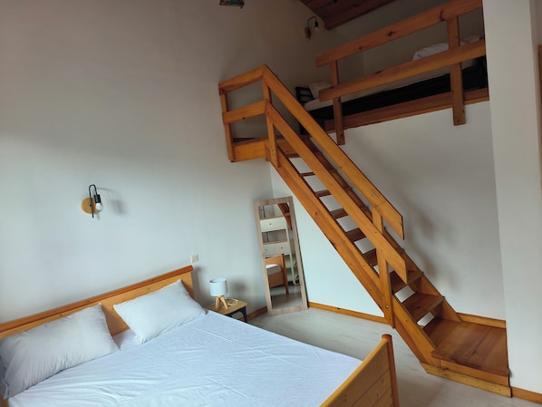 1 bedroom, iron/ironing board