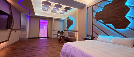 럭셔리 더블룸 | 방음 설비, 무료 WiFi