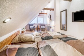 1 bedroom, free WiFi, bed sheets - Holiday Apartment 'Watt'n Utsicht' with Sea View, Balcony and Wi-Fi (Nordstrand)