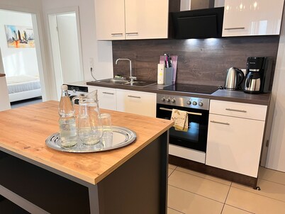 Apartamento 'Dreams Lodge' con terraza privada, Wi-Fi y aire acondicionado