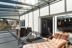 Terrace/patio - Holiday Apartment 'Forest' with Private Terrace and Wi-Fi (Renchen)