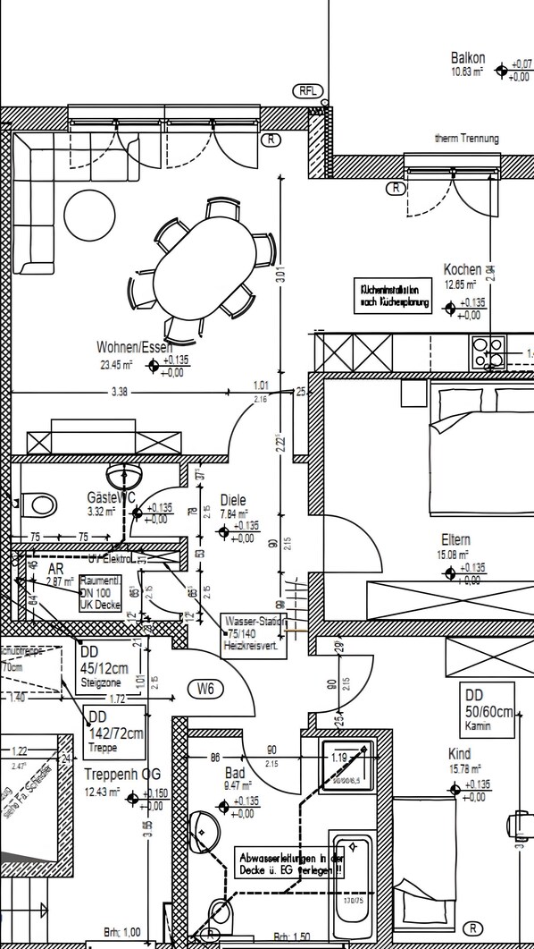 مخطط تصميم الطابق
