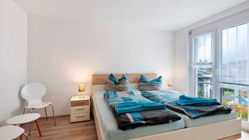 2 makuuhuonetta, silitysrauta/-lauta, ilmainen Wi-Fi