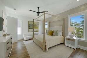 14 bedrooms, iron/ironing board, free WiFi, bed sheets - Sleeps 39 | 2 Luxe Homes w/ Free Golf Cart, Private Pool+Spa | 3 Blocks to Beach (Santa Rosa Beach)