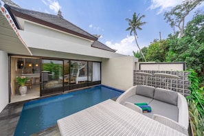One Bedroom River Side Pool Villa | Ausblick vom Zimmer