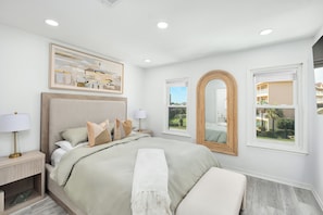 4 habitaciones, tabla de planchar con plancha, wifi y ropa de cama 