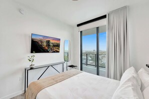 3 bedrooms, iron/ironing board, travel cot, WiFi