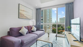 Apartemen, 1 kamar tidur, pemandangan kota | Pemandangan dari kamar
