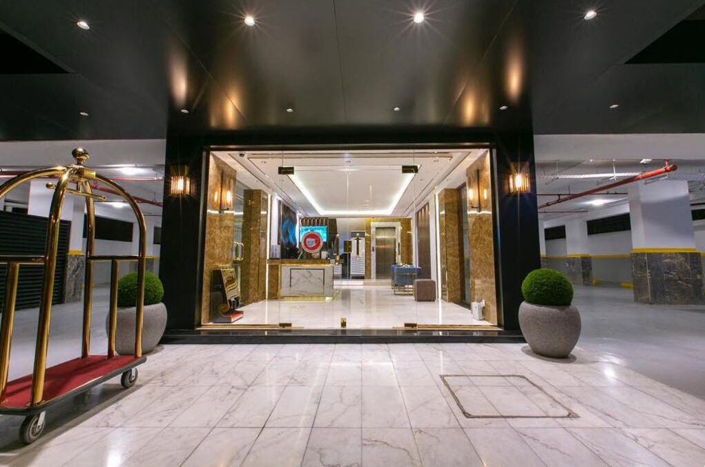 Facciata della struttura