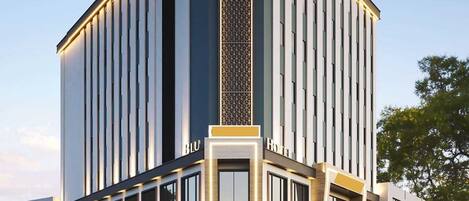 Façade de lâhĂ©bergement