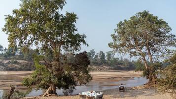 Private beach, white sand