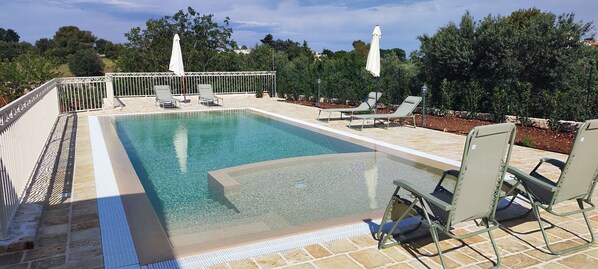 Alberca al aire libre 