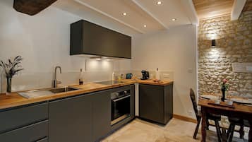 Microwave, oven, stovetop