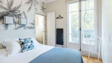 4 chambres, fer et planche Ă repasser, Wi-Fi, draps fournis