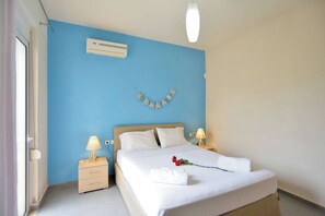 3 soverom, strykejern/-brett, reiseseng for barn og wi-fi