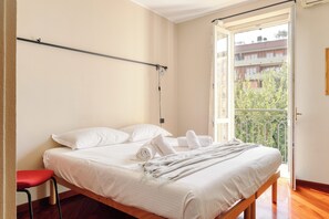 Economy Apartment, City View | City view - Delightful 2BR flat near Navigli (Milan)