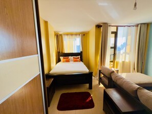 1 Schlafzimmer, Bügeleisen/Bügelbrett, WLAN