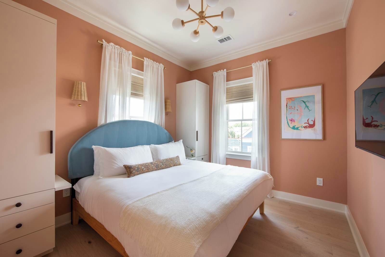 4 bedrooms, iron/ironing board, travel crib, WiFi