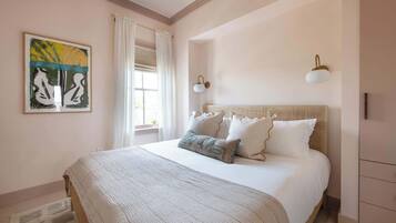 4 bedrooms, iron/ironing board, travel crib, WiFi