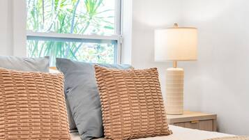 1 bedroom, iron/ironing board, travel crib, WiFi