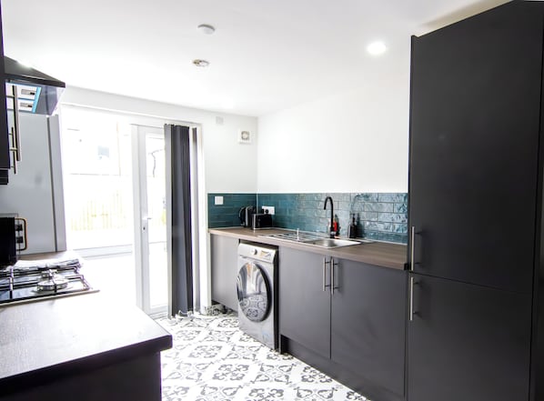 Microwave, oven, stovetop