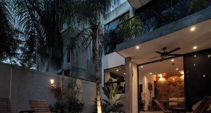 A bright, spacious 3-bedroom, 2.5-bath villa located in a tranquil, gated area of Tulum.