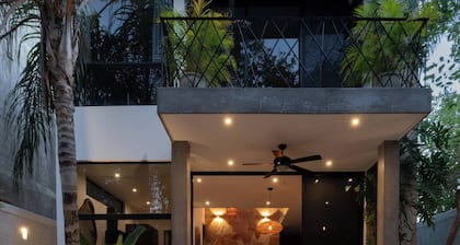 A bright, spacious 3-bedroom, 2.5-bath villa located in a tranquil, gated area of Tulum