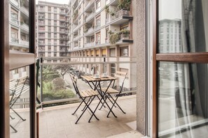 公寓, 3 间卧室, 阳台, 庭院景观 | 阳台