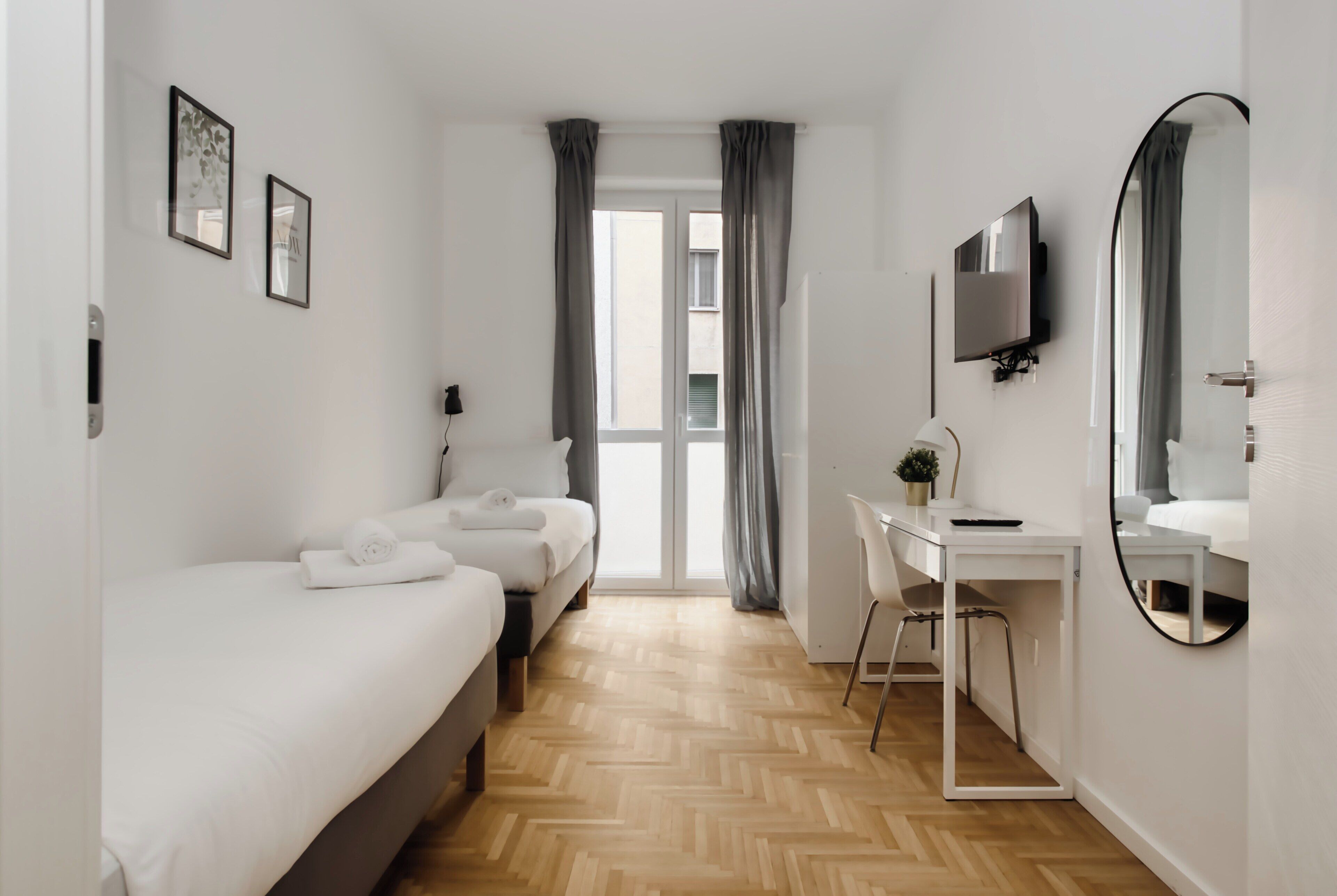 公寓, 3 间卧室, 阳台, 庭院景观 | 免费 WiFi