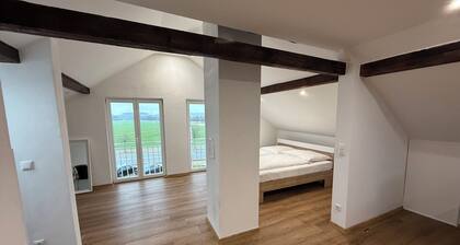 1-bedroom apartment in Vilseck with WiFi, walking distance to base & food trucks