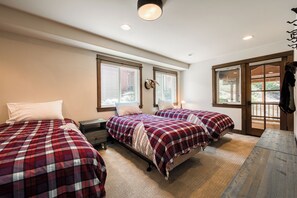 4 dormitorios, tabla de planchar con plancha, wifi gratis y ropa de cama