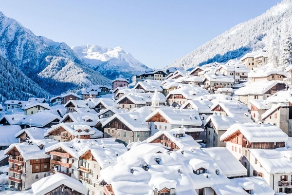 Bergforms, Schnee, Winter, Berg, Gebirge, Glazialmorphologie, Haus, Bergstation, Einfrieren, Steigung