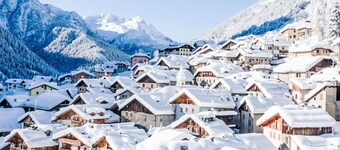 Gemütliche Wohnung für 6 Gäste mit W-LAN, TV, Innenhof, Panoramablick und Parkplatz