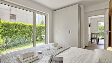 Standard Apartment, 1 Bedroom (Modern Viganello - Ceresio apartment) | 2 bedrooms, free WiFi, bed sheets