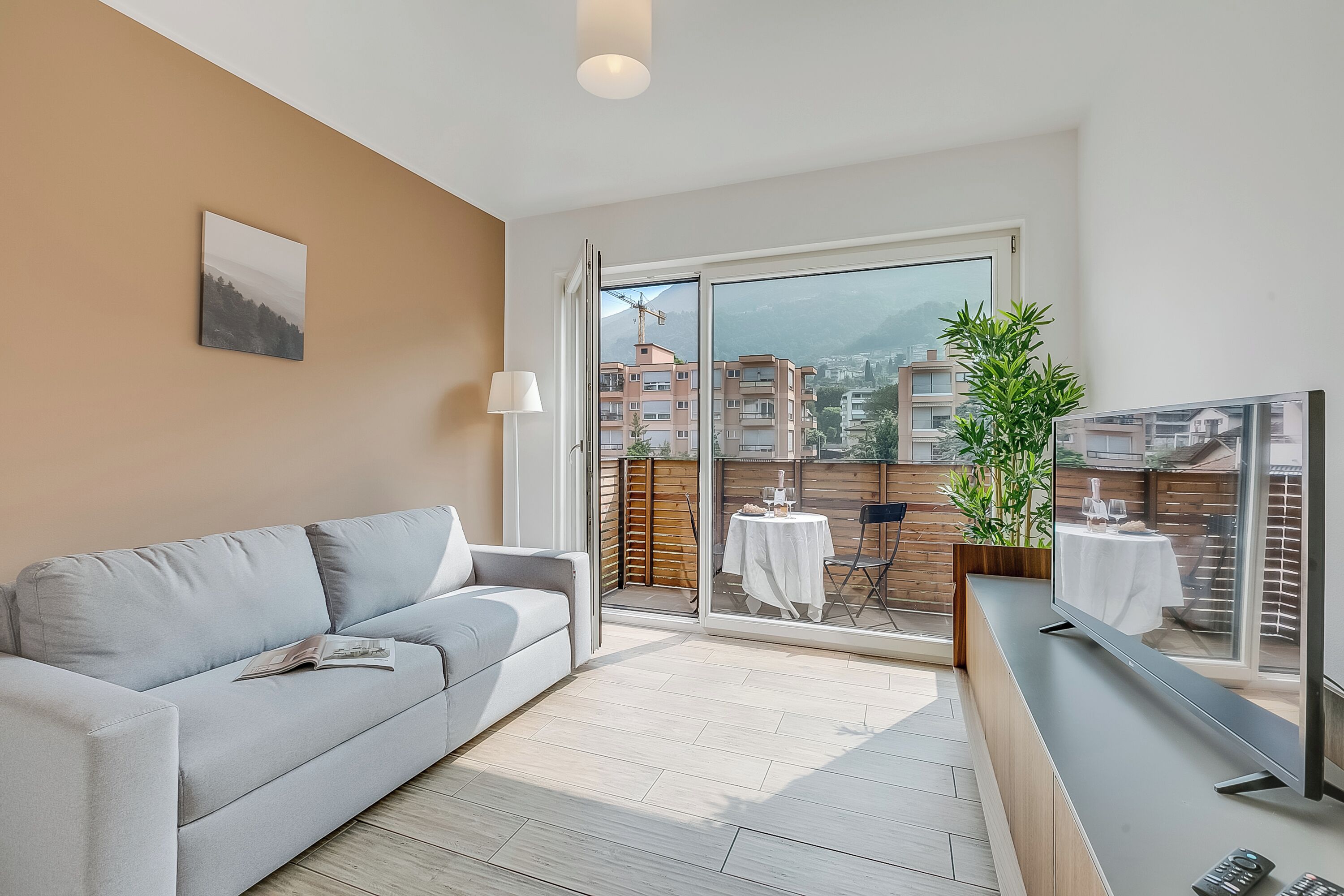 Appartement Standard, plusieurs chambres (Modern Viganello - Bre apartment) | Coin séjour