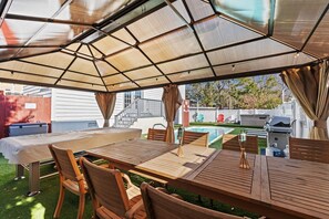 Opções para refeição ao ar livre