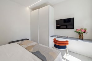 1 slaapkamer, een bureau, gratis wifi, beddengoed