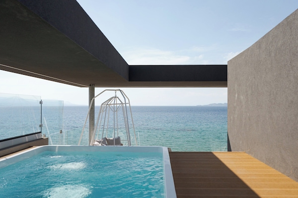 Junior Suite, Balcony, Sea View | Private pool