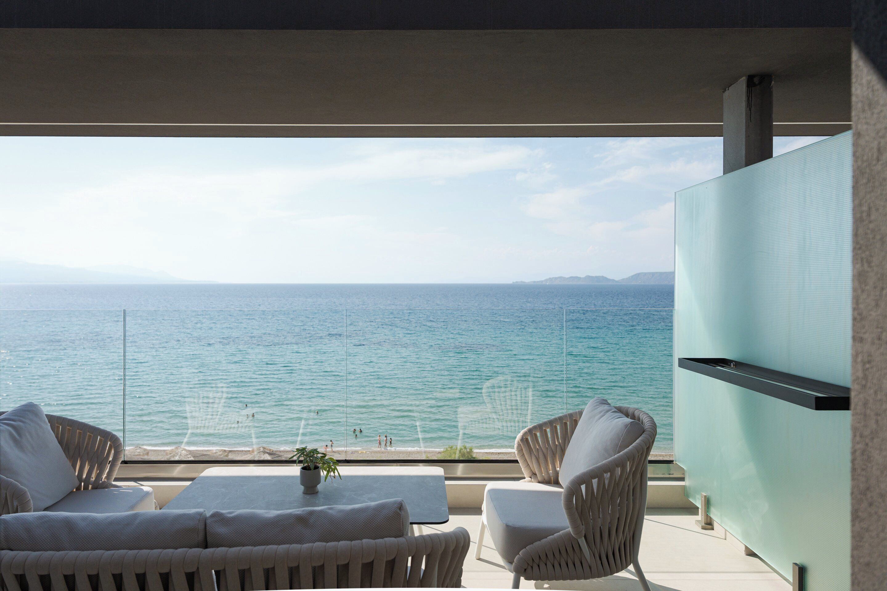 Phòng Suite Junior, ban công, quang cảnh biển | Quang cảnh ban công